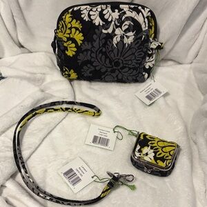 Vera Bradley  Cosmetic Bag Set